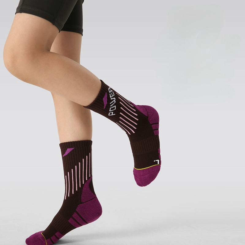 Badminton Youth - Chaussettes de sport respirantes pour enfants,