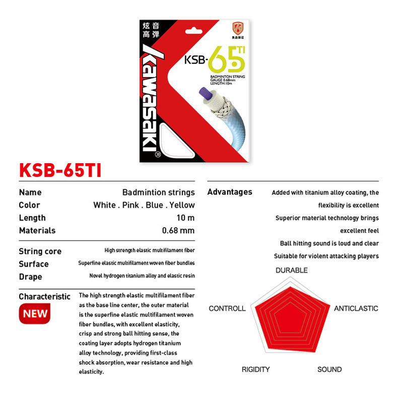 Kawasaki – corde de raquette d - Badminton Yonex String avis et prix